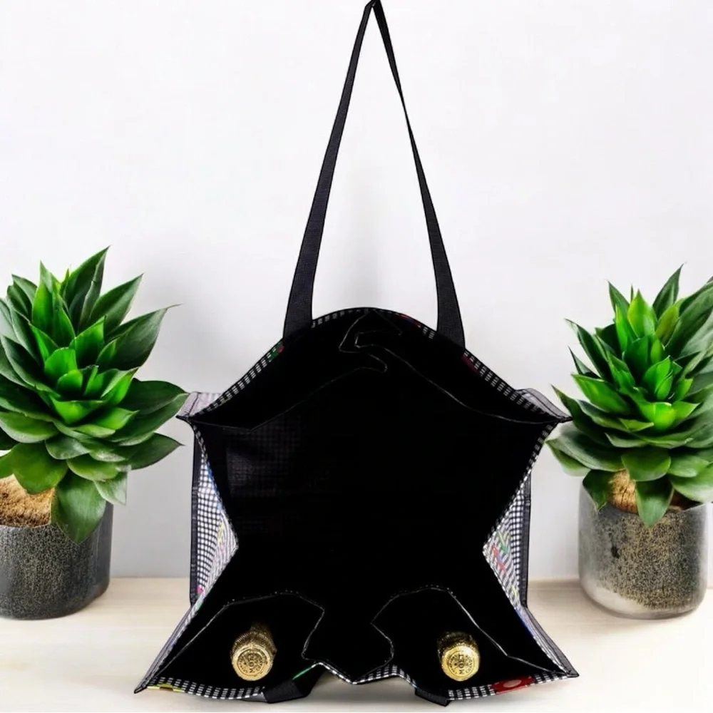 Kate Spade Gingham Garden Shopping Tote, NWT - Picture 3 of 4